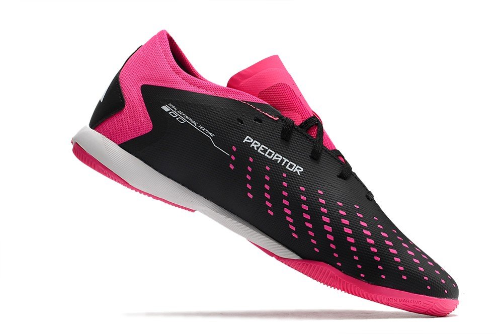 Men's& woman'sPredator Accuracy.3 Low Indoor Own Your Football - Core BlackWhiteShock Pink