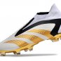 Men's& woman'sPredator Accuracy+ FG Bellingham Madrid - WhiteGoldBlack