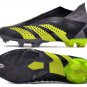 Men's& woman'sPredator Accuracy+ FG Crazycharged - BlackSolar YellowGrey Five