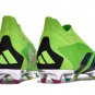 Men's& woman'sPredator Accuracy+ FG Football Boots - Solar GreenBlackSilver