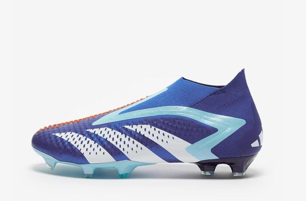 Men's& woman'sPredator Accuracy+ FG Marinerush - Bright RoyalWhiteBliss Blue