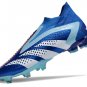 Men's& woman'sPredator Accuracy+ FG Marinerush - Bright RoyalWhiteBliss Blue
