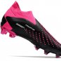 Men's& woman'sPredator Accuracy+ FG Own Your Football - Core BlackWhiteShock Pink