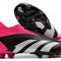 Men's& woman'sPredator Accuracy+ FG Own Your Football - Core BlackWhiteShock Pink