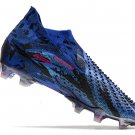Men's& woman'sPredator Accuracy+ FG Paul Pogba - Lucid BlueReal MagentaCore Black