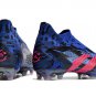 Men's& woman'sPredator Accuracy+ FG Paul Pogba - Lucid BlueReal MagentaCore Black