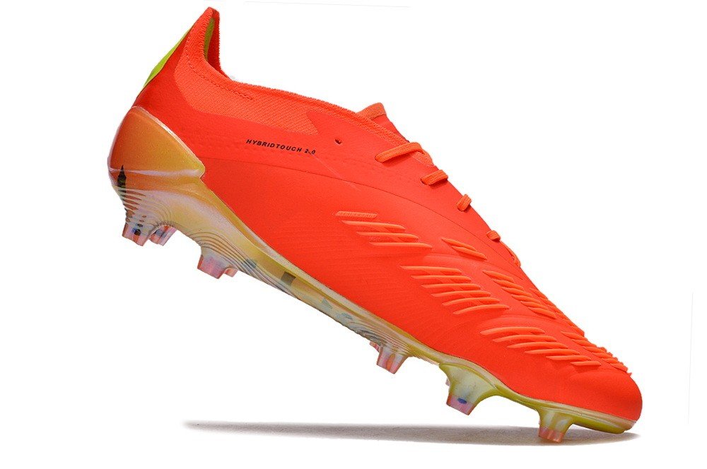 Men's& woman'sPredator Elite FG Predstrike - Solar RedBlackSolar Yellow