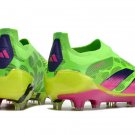 Men's& woman'sPredator Elite Laceless FG 2024 Hype - Solar GreenTeam Shock PinkLucid Lemon