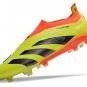 Men's& woman'sPredator Elite Laceless FG 2024 Inverse - Electricity YellowBlackSolar Red