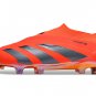 Men's& woman'sPredator Elite Laceless FG Predstrike - Solar RedBlackSolar Yellow