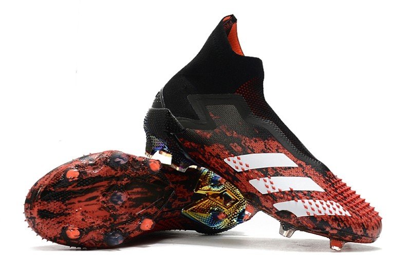 Men's& woman'sPredator Mutator 20+ FG - Core Black  White  Active Red