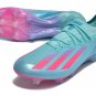 Men's& woman'sX Crazyfast Messi.1 FG Bienvenido a Miami - Aqua BlueLucid PinkLucid Cyan