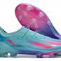 Men's& woman'sX Crazyfast Messi.1 FG Bienvenido a Miami - Aqua BlueLucid PinkLucid Cyan