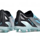 Men's& woman'sX Crazyfast Messi.1 FG Infinito - Silver MetallicBlueBlack