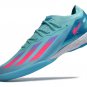 Men's& woman'sX Crazyfast Messi.1 Indoor Bienvenido a Miami - Aqua BlueLucid PinkLucid Cyan