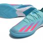 Men's& woman'sX Crazyfast Messi.1 Indoor Bienvenido a Miami - Aqua BlueLucid PinkLucid Cyan