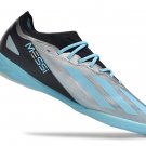 Men's& woman'sX Crazyfast Messi.1 Indoor Infinito - Silver MetallicBlueBlack