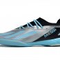 Men's& woman'sX Crazyfast Messi.1 Indoor Infinito - Silver MetallicBlueBlack