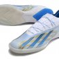 Men's& woman'sX Crazyfast Messi.1 Indoor Las Estrellas - WhitePulse BlueGold Metallic