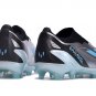 Men's& woman'sX Crazyfast Messi.1 Laceless FG Infinito - Silver MetallicBlueBlack