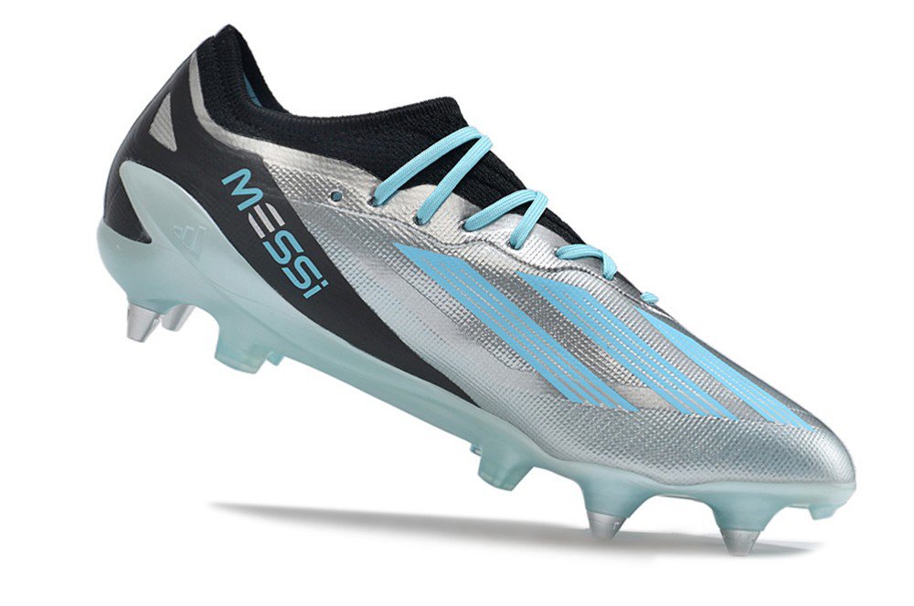Men's& woman'sX Crazyfast Messi.1 SG Infinito - Silver MetallicBlueBlack