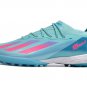Men's& woman'sX Crazyfast Messi.1 Turf Bienvenido a Miami - Aqua BlueLucid PinkLucid Cyan