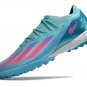 Men's& woman'sX Crazyfast Messi.1 Turf Bienvenido a Miami - Aqua BlueLucid PinkLucid Cyan