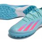 Men's& woman'sX Crazyfast Messi.1 Turf Bienvenido a Miami - Aqua BlueLucid PinkLucid Cyan