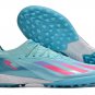 Men's& woman'sX Crazyfast Messi.1 Turf Bienvenido a Miami - Aqua BlueLucid PinkLucid Cyan