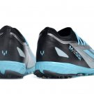 Men's& woman'sX Crazyfast Messi.1 Turf Infinito - Silver MetallicBlueBlack