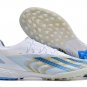 Men's& woman'sX Crazyfast Messi.1 Turf Las Estrellas - WhitePulse BlueGold Metallic