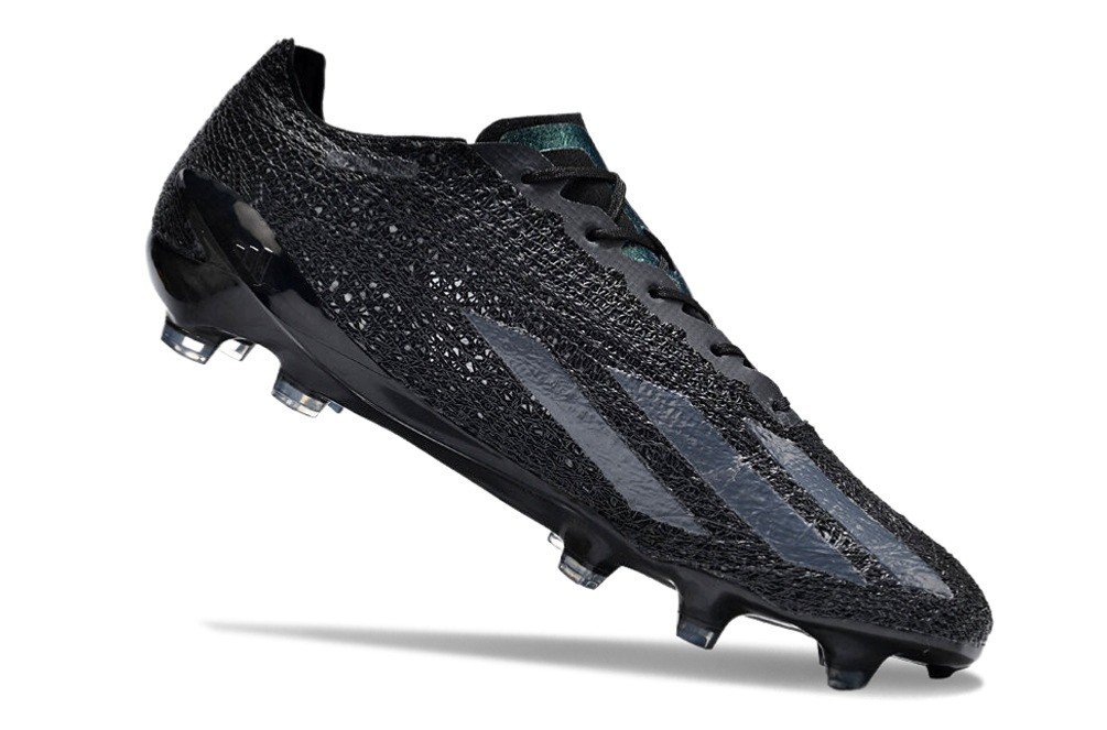 Men's& woman'sX Crazyfast Strung+ FG - BlackSilverCore Black