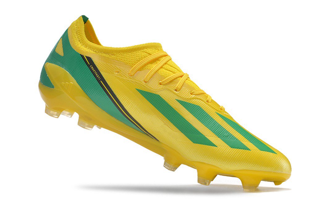 Men's& woman'sX Crazyfast.1 FG Australia - YellowSemi Court GreenBold Gold