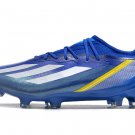 Men's& woman'sX Crazyfast.1 FG Brazil - BlueCloud WhiteYellow