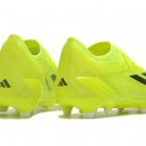 Men's& woman'sX Crazyfast.1 FG Football Boots - YellowBlackGreen