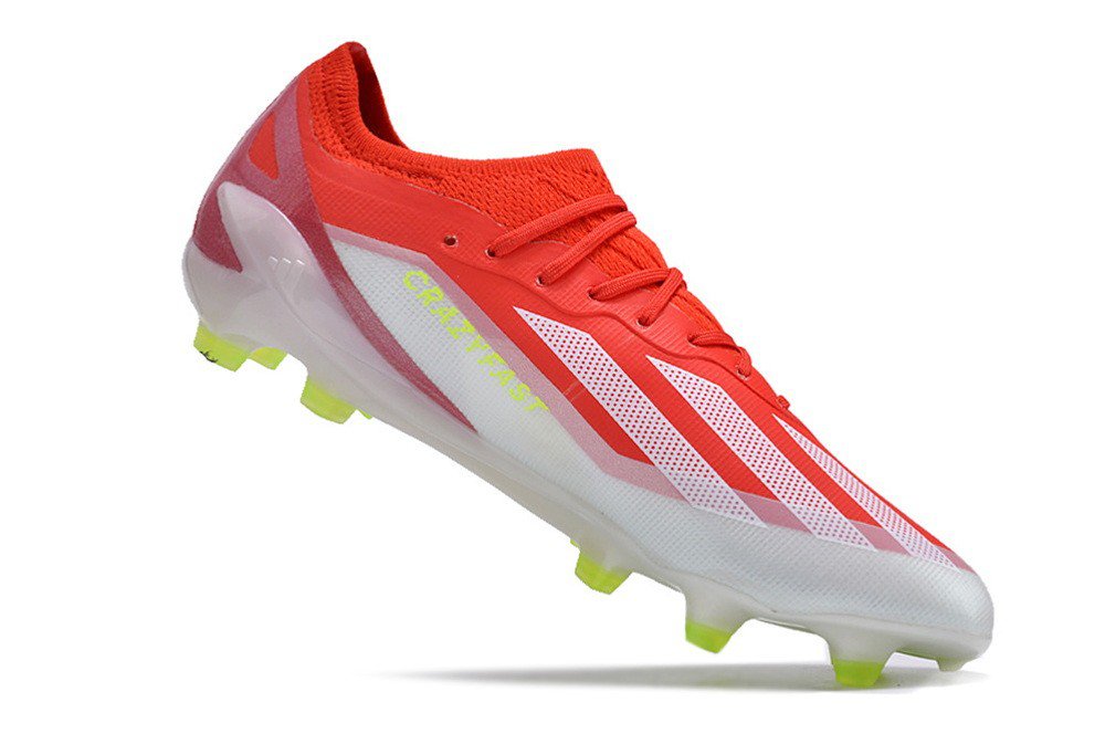 Men's& woman'sX Crazyfast.1 FG Inverse - RedWhiteSolar Yellow