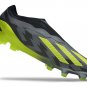 Men's& woman'sX Crazyfast.1 Laceless FG Crazycharged - Core BlackYellowGrey Five