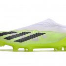 Men's& woman'sX Crazyfast.1 Laceless FG Crazyrush - WhiteCore BlackLucid Lemon