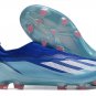 Men's& woman'sX Crazyfast.1 Laceless FG Marinerush - Bright RoyalWhiteSolar Red