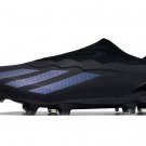 Men's& woman'sX Crazyfast.1 Laceless FG Nightstrike - Core BlackBlack