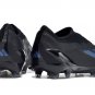 Men's& woman'sX Crazyfast.1 Laceless FG Nightstrike - Core BlackBlack