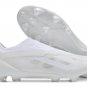 Men's& woman'sX Crazyfast.1 Laceless FG Pearlized - Footwear White