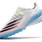 Men's& woman'sX Ghosted.1 TF - White Blue Pink Cleats