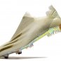 Men's& woman'sX Ghosted+ FG - White Metallic Gold Melange Core Black