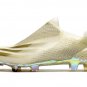 Men's& woman'sX Ghosted+ FG - White Metallic Gold Melange Core Black