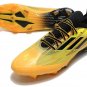 Men's& woman'sX Speedflow Messi.1 FG Mi Historia - GoldBlackYellow