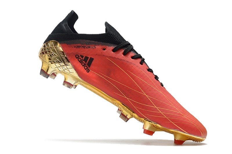 Men's& woman'sX Speedflow.1 FG Showdown - RedGold MetallicBlack