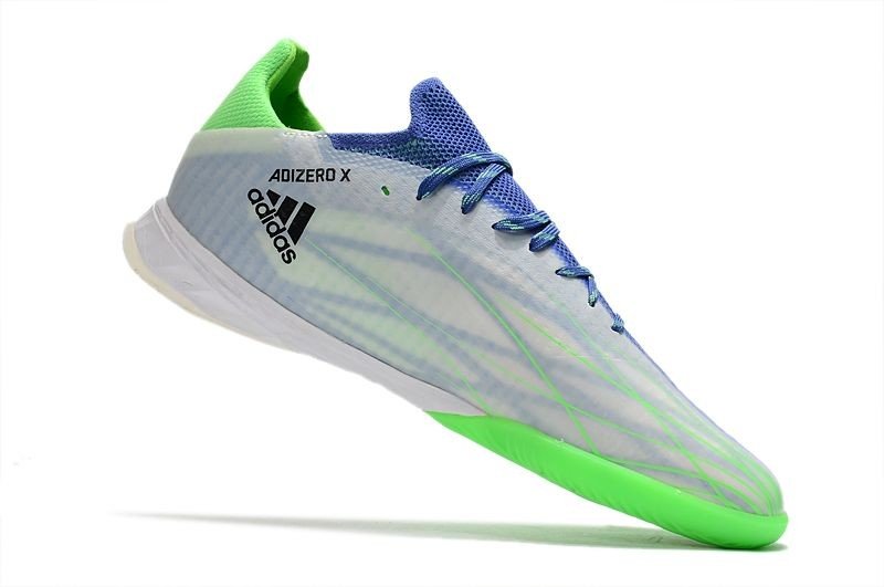 Men's& woman'sX Speedflow.1 IC - White Screaming Green Sonic Ink
