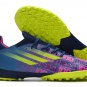 Men's& woman'sX Speedflow.1 TF - Victory Blue Shock Pink Solar Yellow