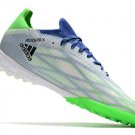 Men's& woman'sX Speedflow.1 TF - White Screaming Green Sonic Ink